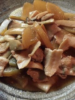 豚バラと大根の炒め煮-レシピのメイン写真