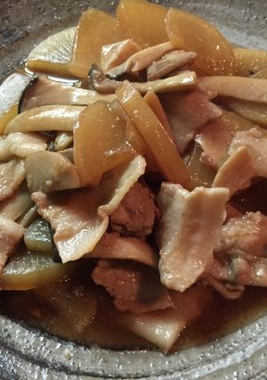 豚バラと大根の炒め煮-レシピのメイン写真
