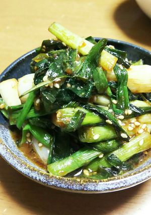葉玉ねぎの味噌炒め-レシピのメイン写真