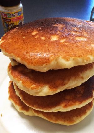 おもちパンケーキ-レシピのメイン写真