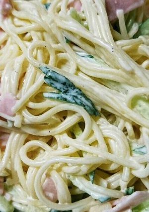 スパゲッティーサラダ　簡単-レシピのメイン写真