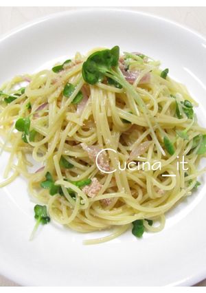 明太子スパゲッティ-レシピのメイン写真