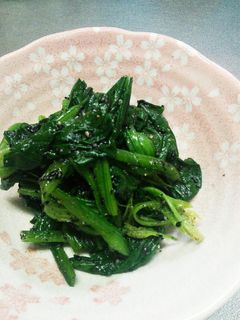 簡単⭐ほうれん草のごま和え-レシピのメイン写真