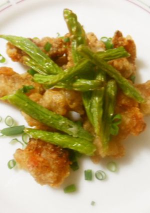 豚バラ肉のピリ辛唐揚げ　超簡単-レシピのメイン写真