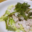 豚とキャベツのレンジ蒸しおろしポン酢