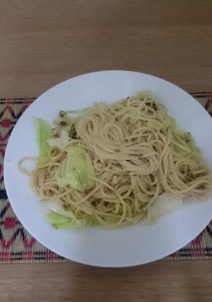 ふき味噌のパスタ-レシピのメイン写真