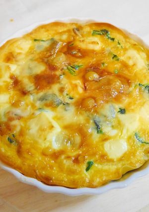 餃子の皮de楽ちんキッシュ♪-レシピのメイン写真