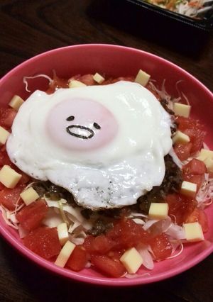 ぐでたま の タコライス風♡-レシピのメイン写真