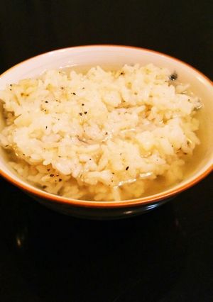お酒の後の〆に~胡椒飯”火消し飯”~-レシピのメイン写真