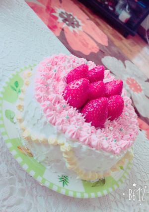 かわいいお姫さまケーキ♪-レシピのメイン写真