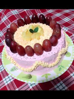 サッパリぶどうケーキ♪-レシピのメイン写真