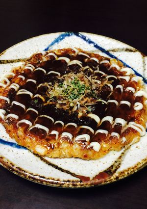 ふわとろ！納豆お好み焼き(卵なし)-レシピのメイン写真