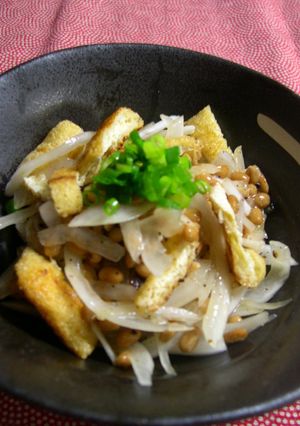 納豆と油揚げのさっぱり和え-レシピのメイン写真