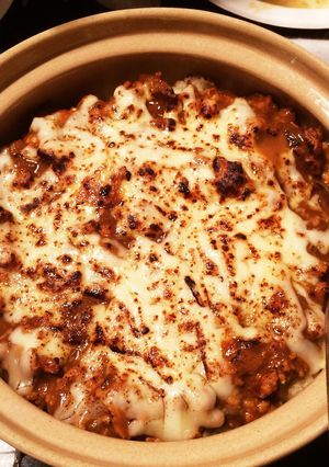 ポテトとキーマカレーの簡単グラタン♪-レシピのメイン写真
