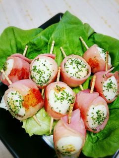 ☆うずら卵のベーコン巻き☆-レシピのメイン写真