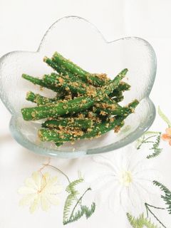 誰でも簡単☆いんげんの胡麻和え-レシピのメイン写真