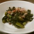 かぶらの葉の炒め物