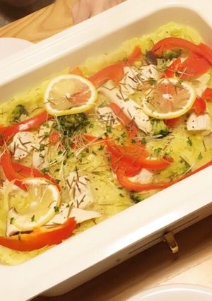 ホットプレートでうちのパエリア-レシピのメイン写真