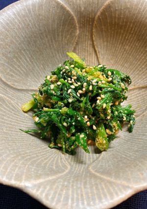 せりの胡麻和え-レシピのメイン写真
