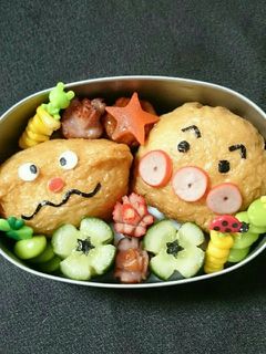 アンパンマン おいなり弁当-レシピのメイン写真
