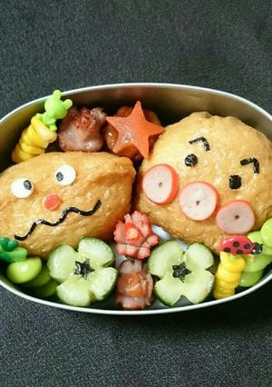 アンパンマン おいなり弁当-レシピのメイン写真