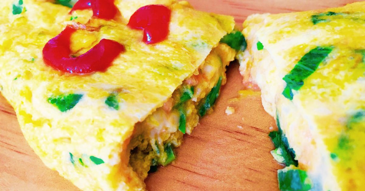 完了期〜3種の野菜オムレツ by Kママクッキング 【クックパッド