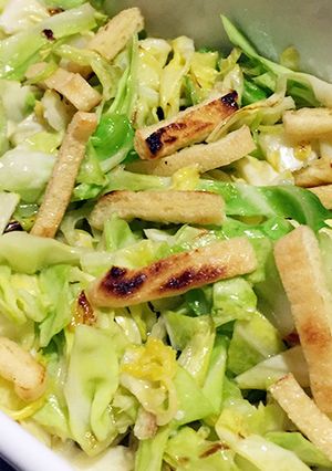 簡単☆たっぷりキャベツの塩こうじ炒め-レシピのメイン写真