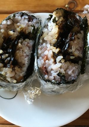 味付け海苔でおにぎらず-レシピのメイン写真