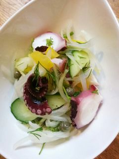 タコとセロリのマリネ-レシピのメイン写真