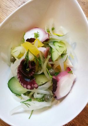 タコとセロリのマリネ-レシピのメイン写真