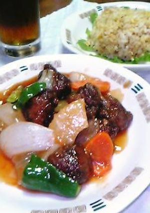 ◆酢豚じゃなくて・・・酢牛～～♪◆-レシピのメイン写真