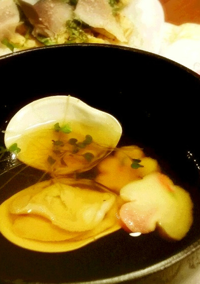 誉だしで簡単♪本格的な蛤のお吸い物-レシピのメイン写真