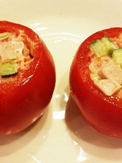 ⭐器ごと食べれちゃうトマトサラダ⭐-レシピのメイン写真