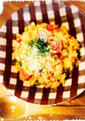 野菜たっぷり♡ヘルシーケチャップライス♡-レシピのメイン写真