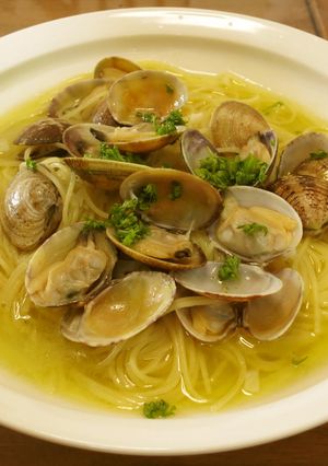 簡単! あさりのスープパスタ-レシピのメイン写真