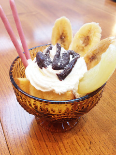 ひな祭りに♡カップケーキバナナパフェ♡-レシピのメイン写真