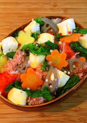 春のお弁当-レシピのメイン写真