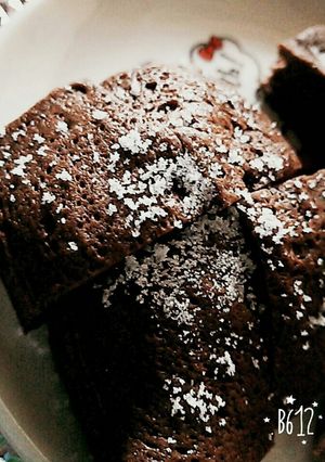 簡単 ５分でココアケーキ-レシピのメイン写真