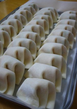 かわいい☆ひとくち餃子の包み方♪-レシピのメイン写真