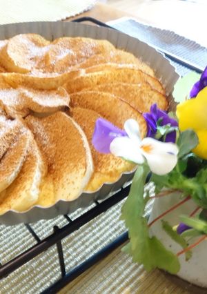 小麦粉なし！大豆で作るりんごケーキ-レシピのメイン写真