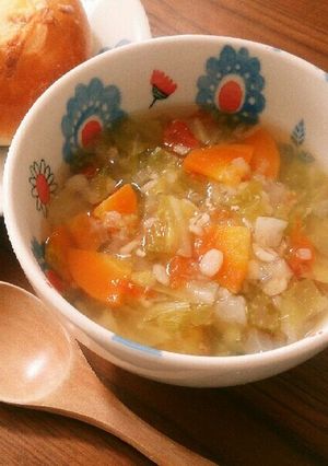 たっぷり野菜で♪デトックス塩麹スープ-レシピのメイン写真
