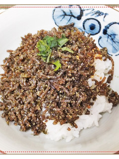 ヘルシー糸蒟蒻ふりかけ☆ダイエット保存食-レシピのメイン写真