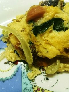 玉ねぎいっぱいのスパニッシュオムレツ風-レシピのメイン写真