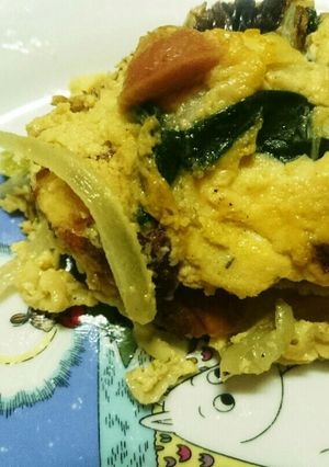 玉ねぎいっぱいのスパニッシュオムレツ風-レシピのメイン写真