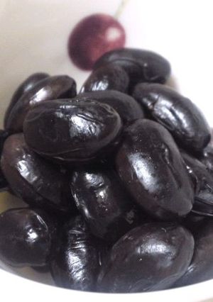 蒸し器で♪漆黒ピカピカ黒豆蒸の作り方-レシピのメイン写真