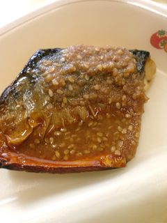 南房総市給食◆さばのごまみそだれかけ-レシピのメイン写真