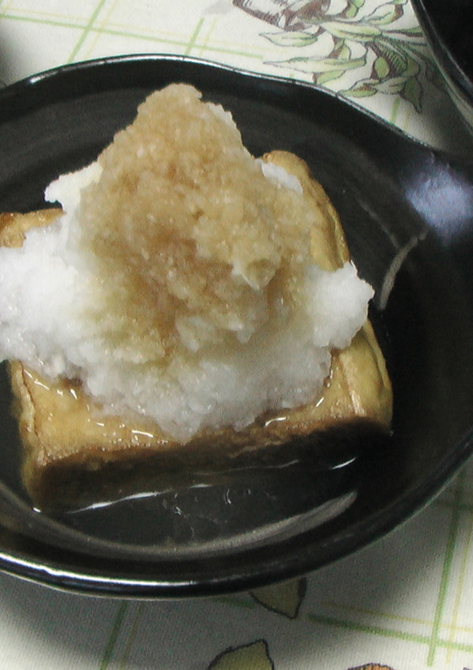 厚揚げで・・・揚げだし豆腐風！？-レシピのメイン写真