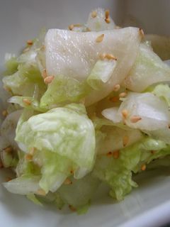 即興で!白菜の浅漬け-レシピのメイン写真