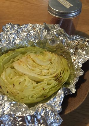 簡単キャベツの焼きサラダ-レシピのメイン写真