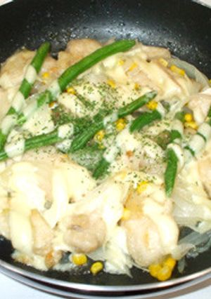 簡単やわらかい鶏胸肉てりやきレモンチーズ-レシピのメイン写真